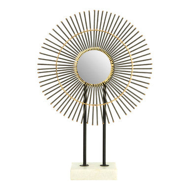 Mirano Metallic Finish Quill Sculpture