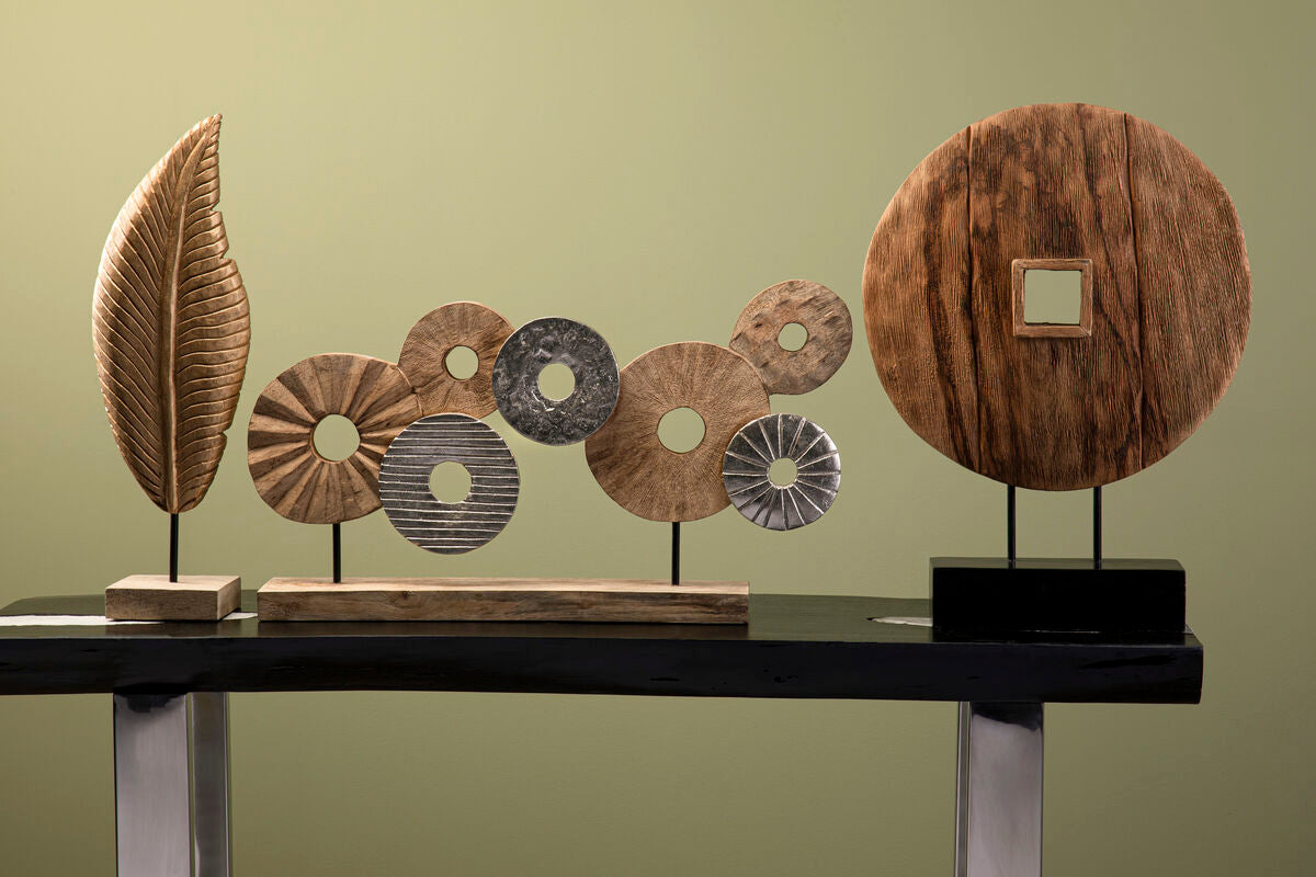 Element 7 Disc Wooden Sculpture