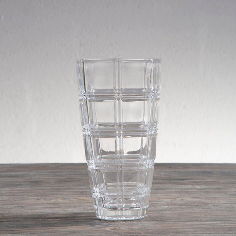 Savita Vase with Grid Pattern