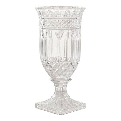 Savita Footed Vase with Square Base