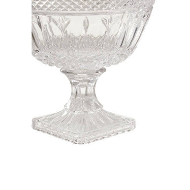 Savita Footed Glass Fruit Bowl