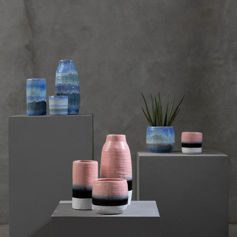 Caldera Gradient Blue Vase