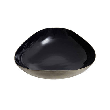 Elva Navy Blue And Gold Trinket Bowl