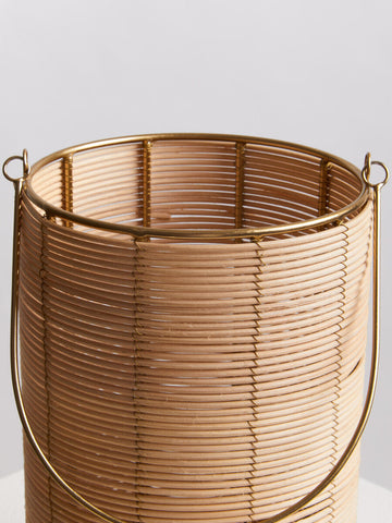 Malacca Medium Hurricane Candle Holder