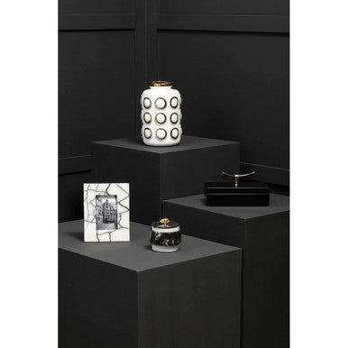 Flos Black Marble Storage Jar
