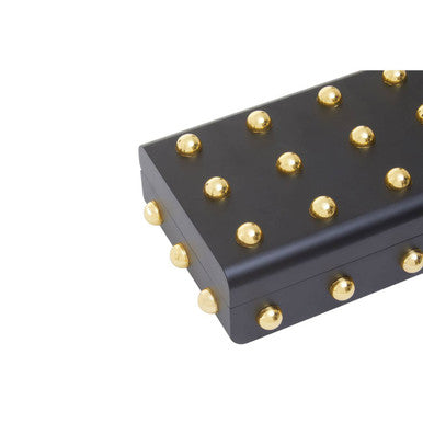 Frida Small Black and Gold Trinket Box