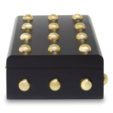 Frida Large Black and Gold Trinket Box