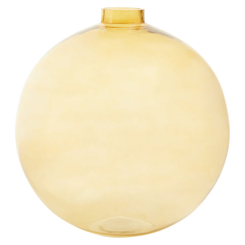 Bree Amber Glass Vase