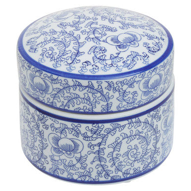 Calix Large Ceramic Trinket Box