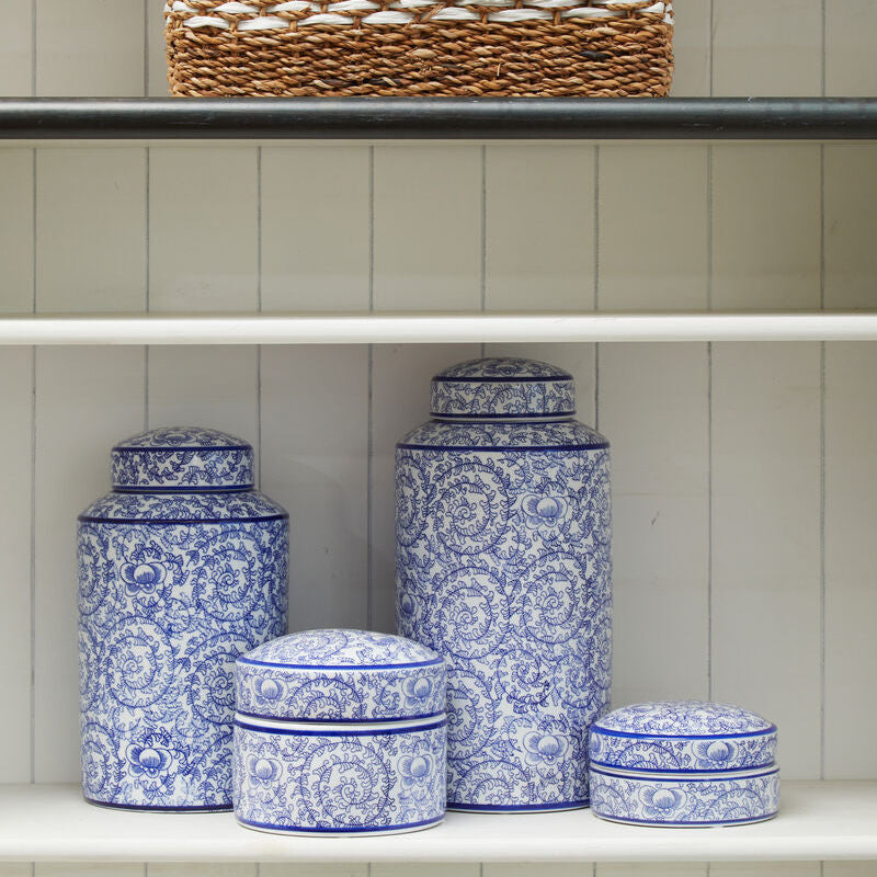 Calix Large Ceramic Trinket Box