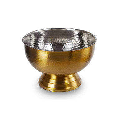 Ankara Gold Finish Champagne Bowl