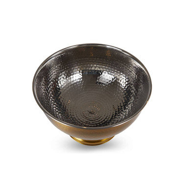 Ankara Gold Finish Champagne Bowl