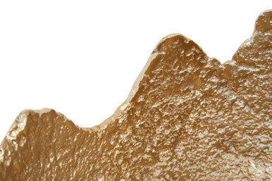 Dion Large Two Toned Silver and Gold Finish Bowl