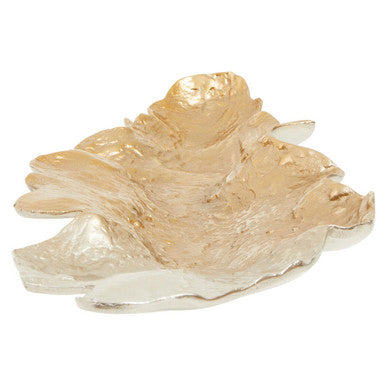 Dion Large Ombre Silver and Gold Finish Dish