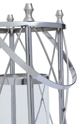 Cruzar Large Silver Lantern