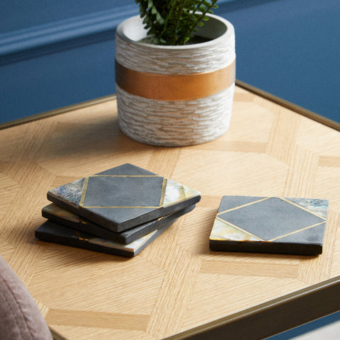 Oriana Set Of Four Slate Coasters