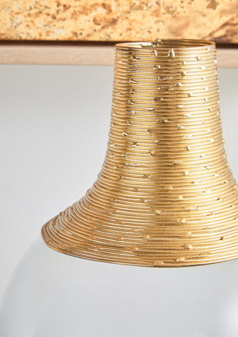 Glynn Glass And Gold Small Vase
