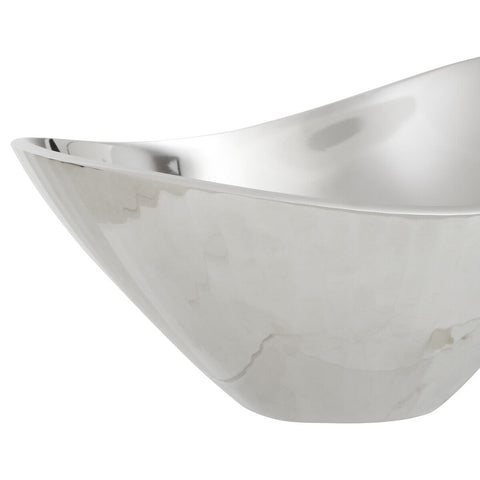 Amreli Silver Metal Bowl