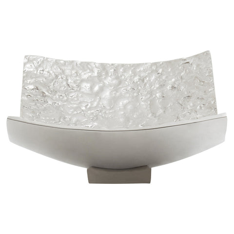 Akola Silver Finish Decorative Dish