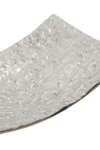 Akola Silver Finish Decorative Dish