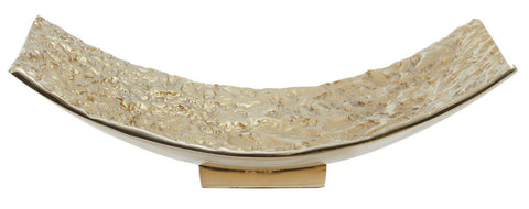 Akola Gold Finish Decorative Dish