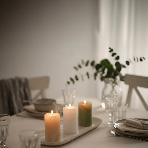 Oleena Set Of Three Onyx Tealight Holders