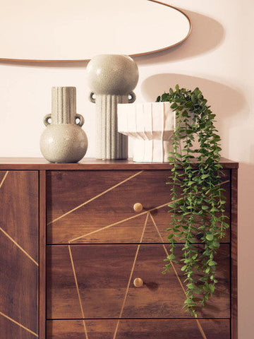 Calcita Large Speckled Green Vase