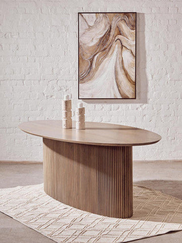 Tibor Travertine Small Candle Holder