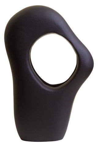 Hapax Abstract Black Sculpture