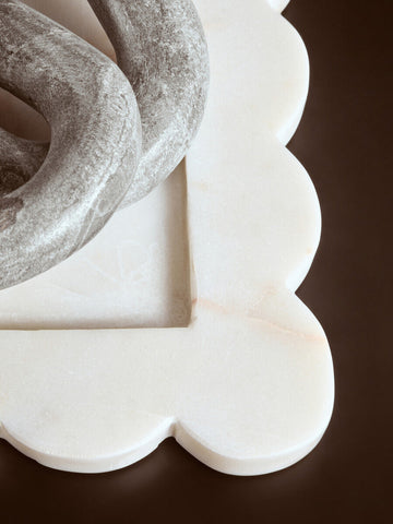 Nason Grey Marble Three Link Chain