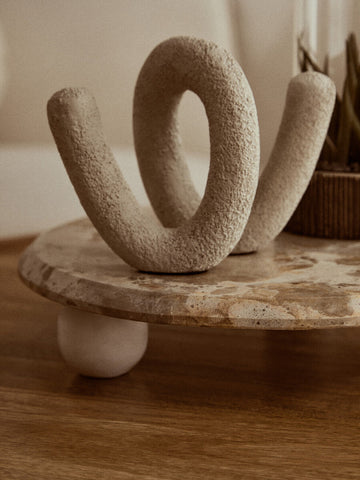 Santino Chocolate Marble Riser