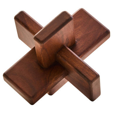 Cato Brown Wood Sculpture