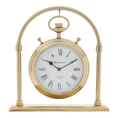 Hampstead Large Round Mantel Clock