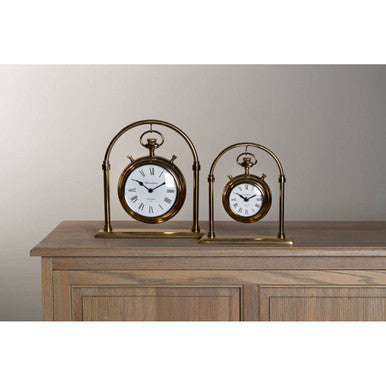 Hampstead Large Round Mantel Clock