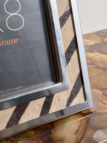 Kensington Townhouse 6in x 8in Zebra Design Photo Frame