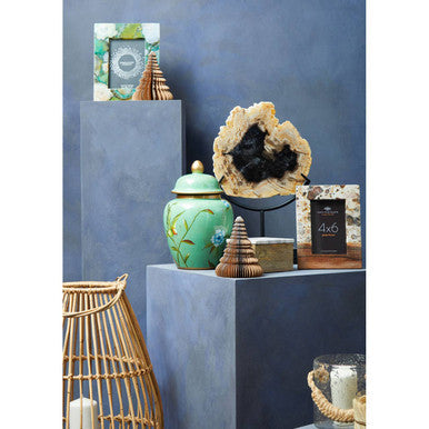Bowerbird Large Green Agate 5In X 7In Photo Frame