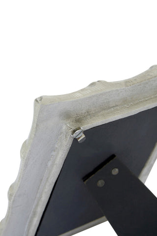 Hiba Silver Finish Bamboo Effect 4In X 6In Photo Frame