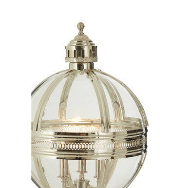 Hampstead Nickel Finish Table Lamp