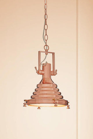 Lexington Small Copper Pendant Light