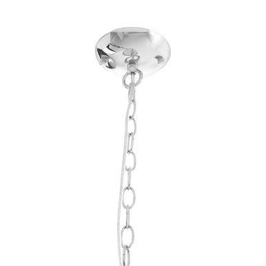 Lexington Large Chrome Plain Pendant Light