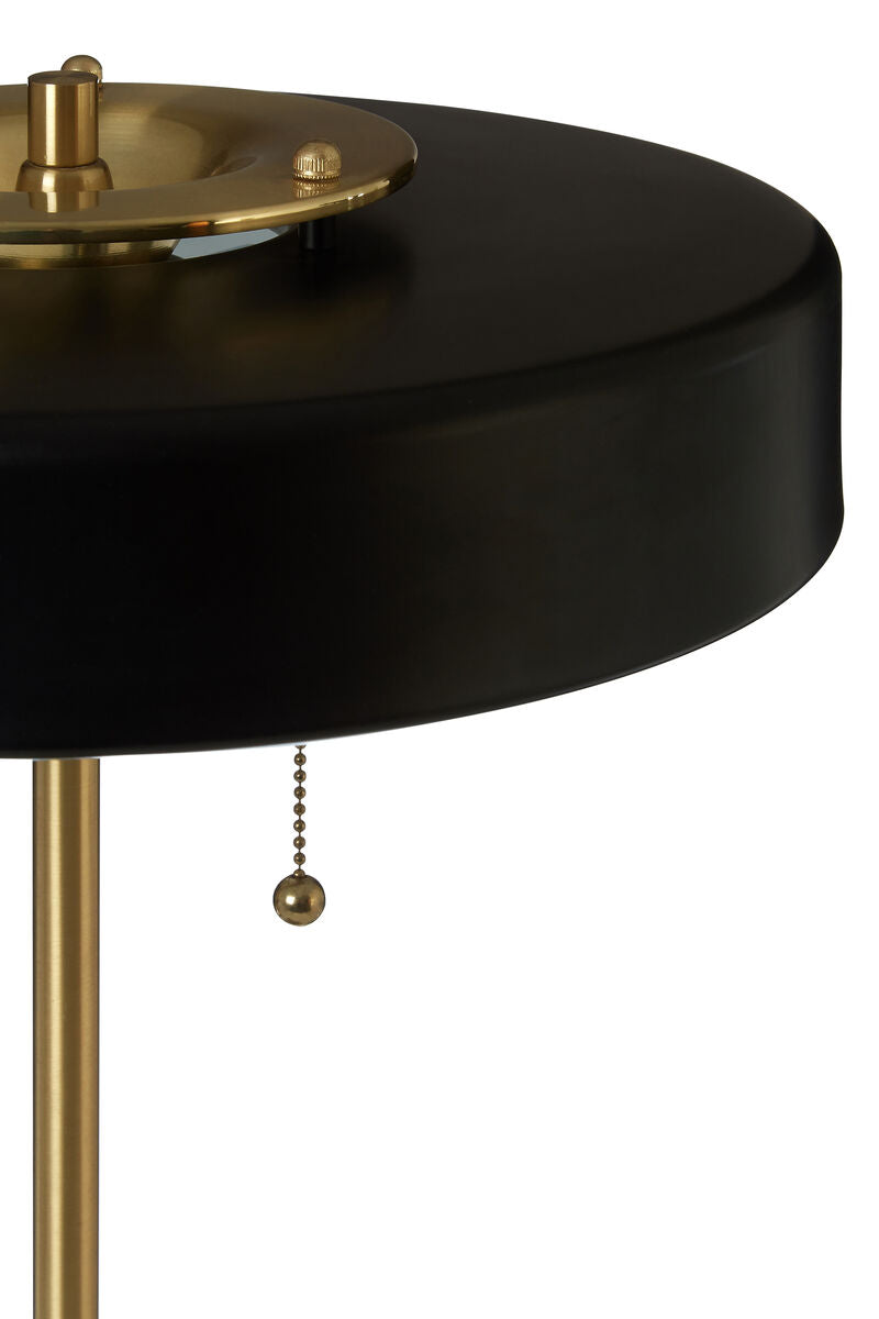 Rogano Black and Gold Table Lamp