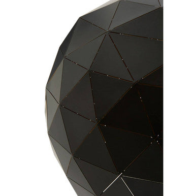 Mateo Large Black and Copper Pendant Light