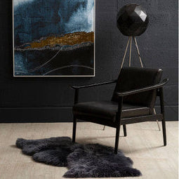 Mateo Black Finish Floor Lamp