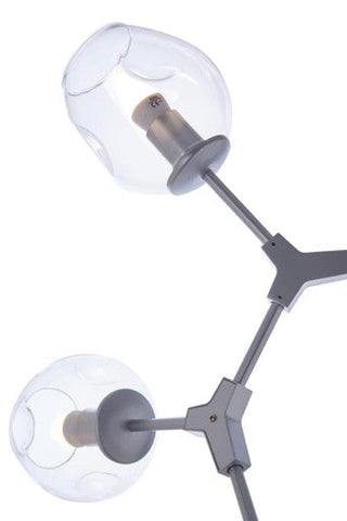 Abira 5 Arm Silver Finish Pendant Light