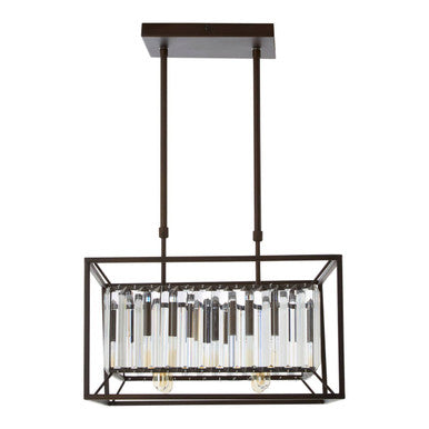 Akiko 4 Bulb Matte Black Celing Light
