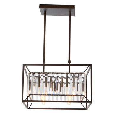 Akiko 4 Bulb Matte Black Celing Light