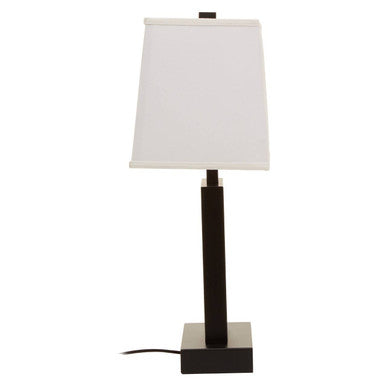 Leora Black and White Table Lamp