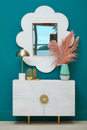 Murdoch Table Lamp with White Marble Base