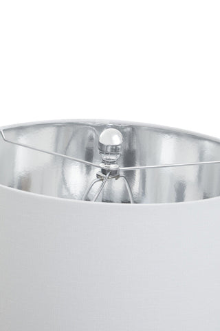 Edgar Black Marble and Chrome Table Lamp