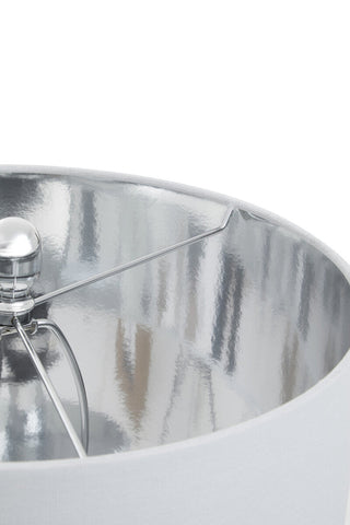 Edgar Black Marble and Chrome Table Lamp